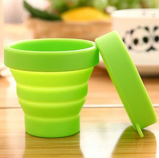 Портативная силиконовая складная бутылка для воды 1 шт. складной чайник