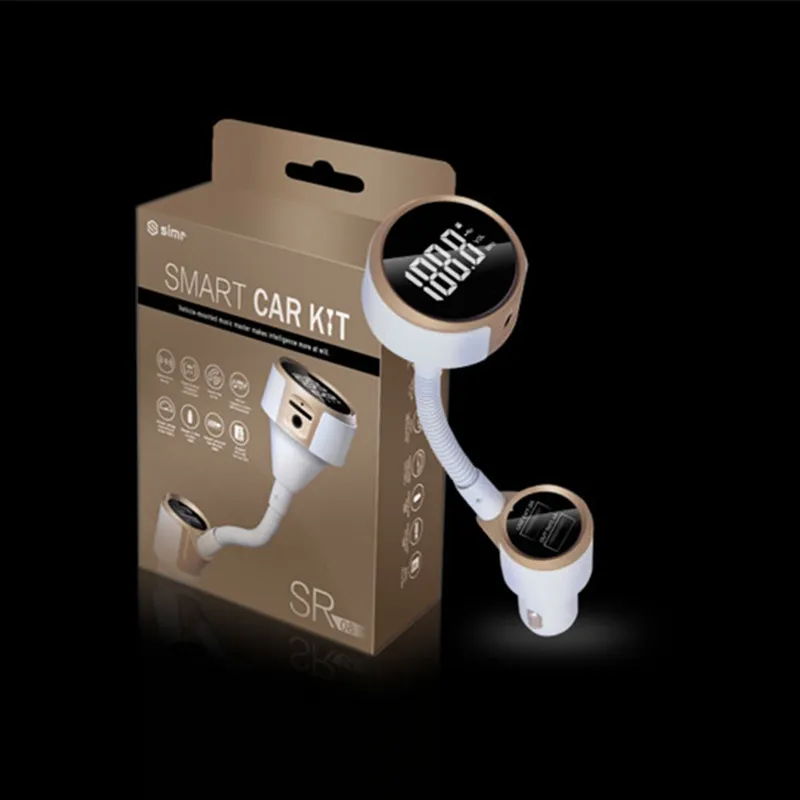 Автомобильный динамик Handfree Bluetooth музыкальный приемник Универсальный