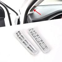for ford focus 2019 2020 front a pillar air condition vent ac outlet frame moulding cover trim interior accessoriess abs