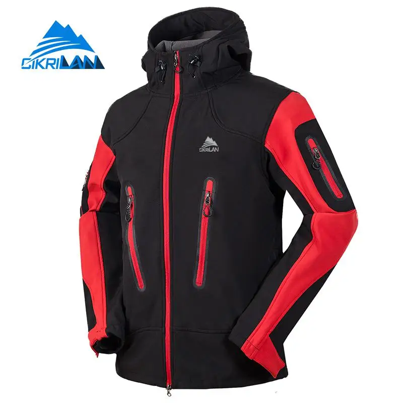 Cikrilan спортивные флисовые куртки Осень зима ветронепроницаемая водостойкая