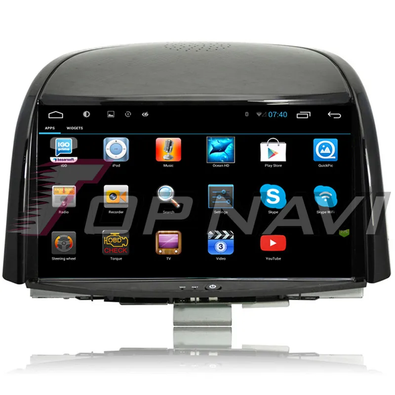 Автомагнитола Topnavi Android 6 0 для Koleos 2009 2010 2011 2012 2013 2014 2015 2016 стерео GPS навигация без