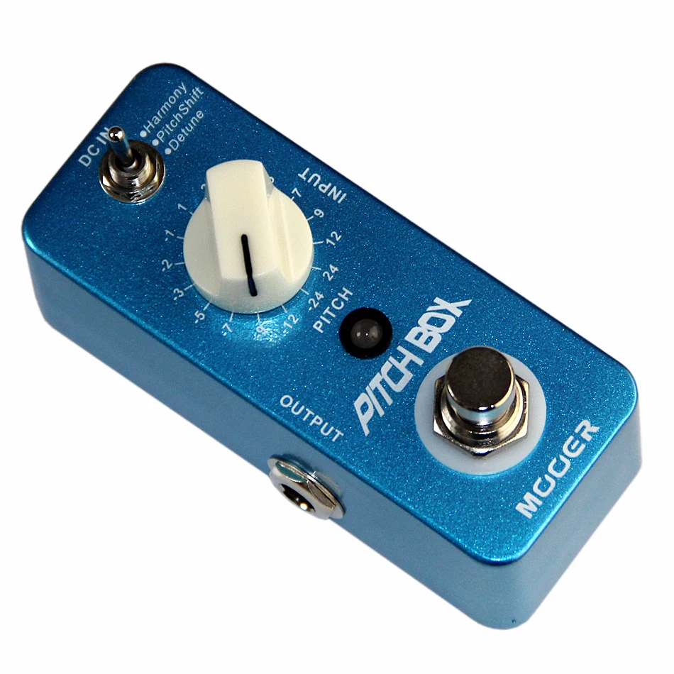 

Mooer Pitch Box Pedal with Harmony Pitch Shift and Detune 3 Effects Modes