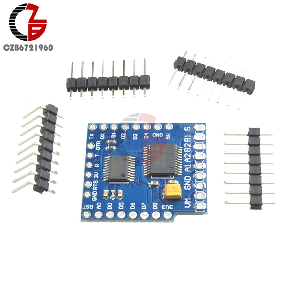 I2C двойной двигатель драйвер щит модуль TB6612FNG для WeMos D1 mini|motor driver|driver motori2c motor driver |