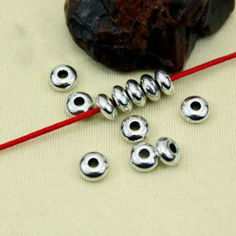 100 шт Diy металлические бусины для изготовления ювелирных изделий круглые металлические бусины для ожерелья браслеты аксессуары оптом