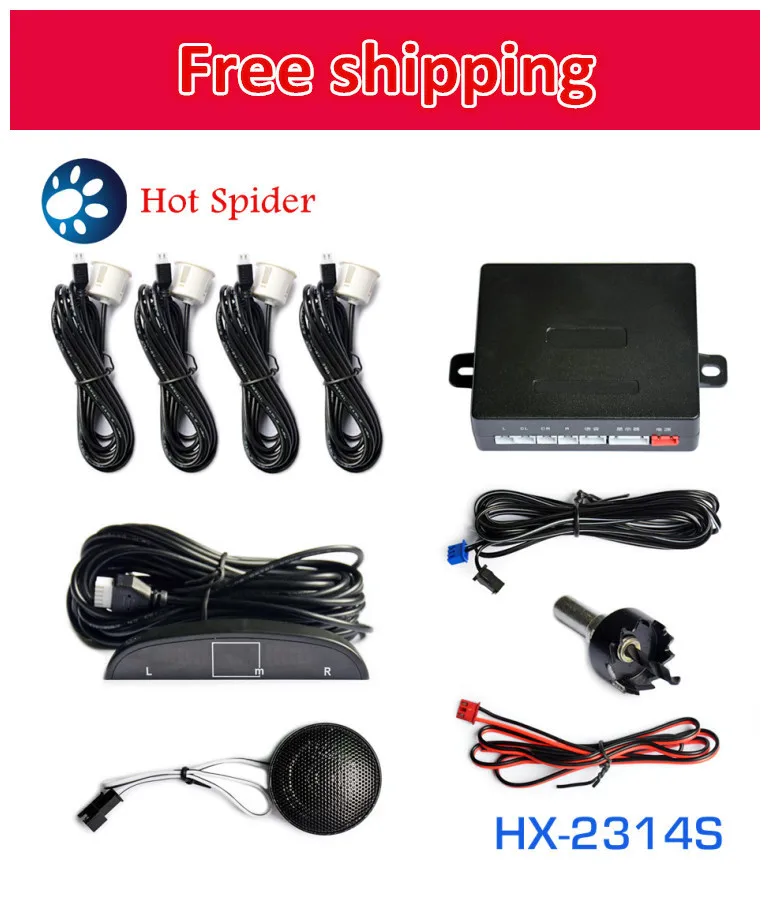 Hot Spider-LED 4 parking sensor HX2314 | Автомобили и мотоциклы