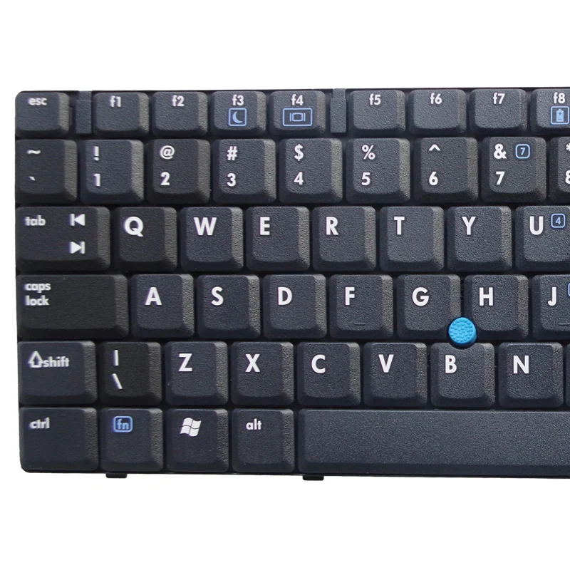 Новая английская клавиатура для ноутбука HP NC6400 6400 UI раскладка с точечной