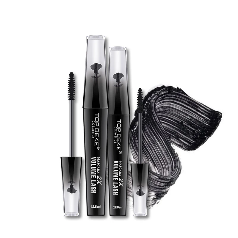4D шелковое волокно Тушь для ресниц длинная тушь завивки макияж Черная Толстая