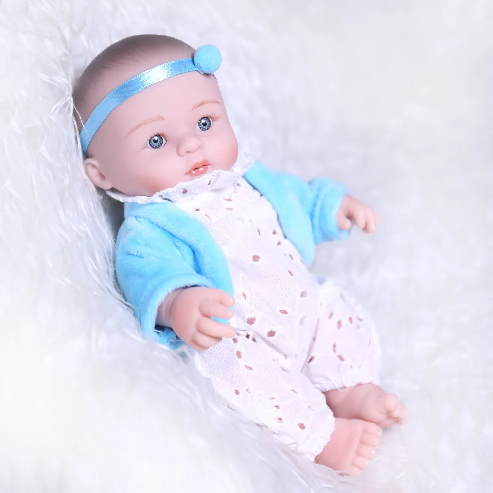 Силиконовые маленькие игрушки Reborn Baby модель куклы мягкие Подарки для
