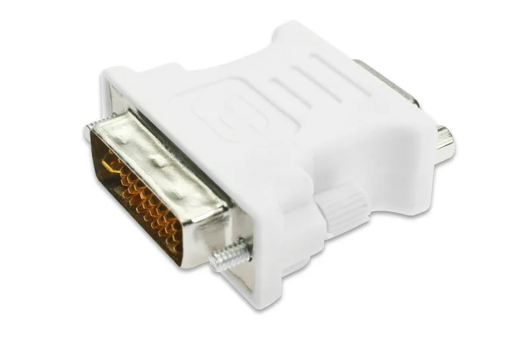 Mostotal DVI 24+ 5 к VGA адаптер 24 К позолоченный штекер для женщин DVI к VGA видео конвертер 1080P для HDTV проектор монитор