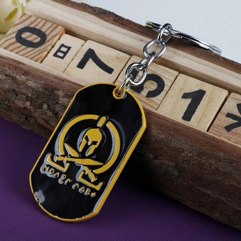 Новинка спартанская гонка Военная Собака подвеска брелок molon labe со Спартанцем