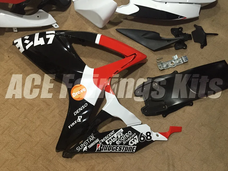 Новый ABS Обтекатели комплект подходит для SUZUKI GSXR600 GSXR750 06 07 R600 R750 K6 GSXR 600 750 2006 2007 на