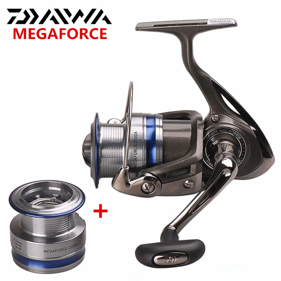 Катушка для спиннинга DAIWA MEGAFORCE 100% 2000A 2500A 3000A 4000A 5 шарикоподшипников 2: 1 3: