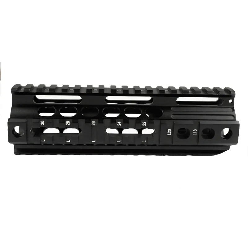 Tactical Aluminum Alloy 7.25 inch Handguard Rail System For Airsoft AEG M4/M16 | Спорт и развлечения