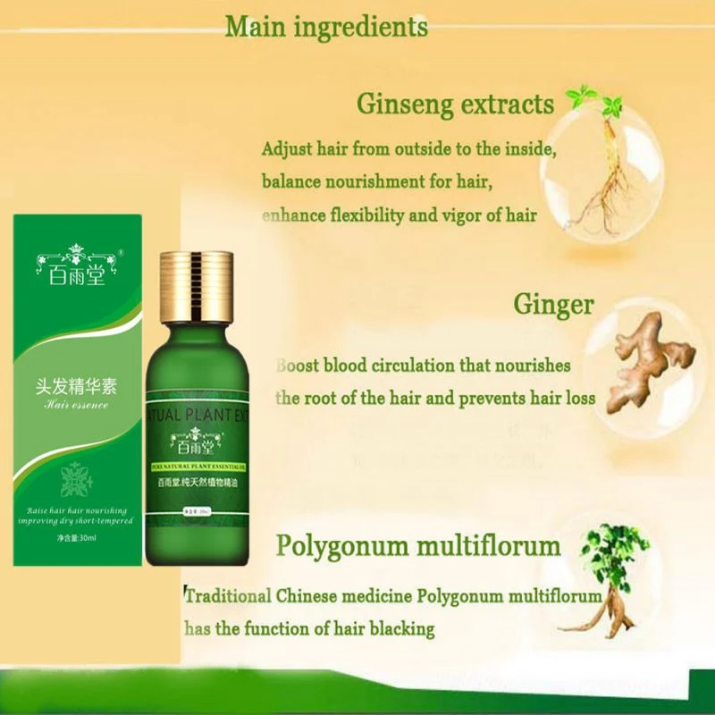 

Hair Care Hair Growth Essential Oils Essence Original Authentic 100% Hair Loss Liquid Health Care Beauty Dense Hair Growth Serum