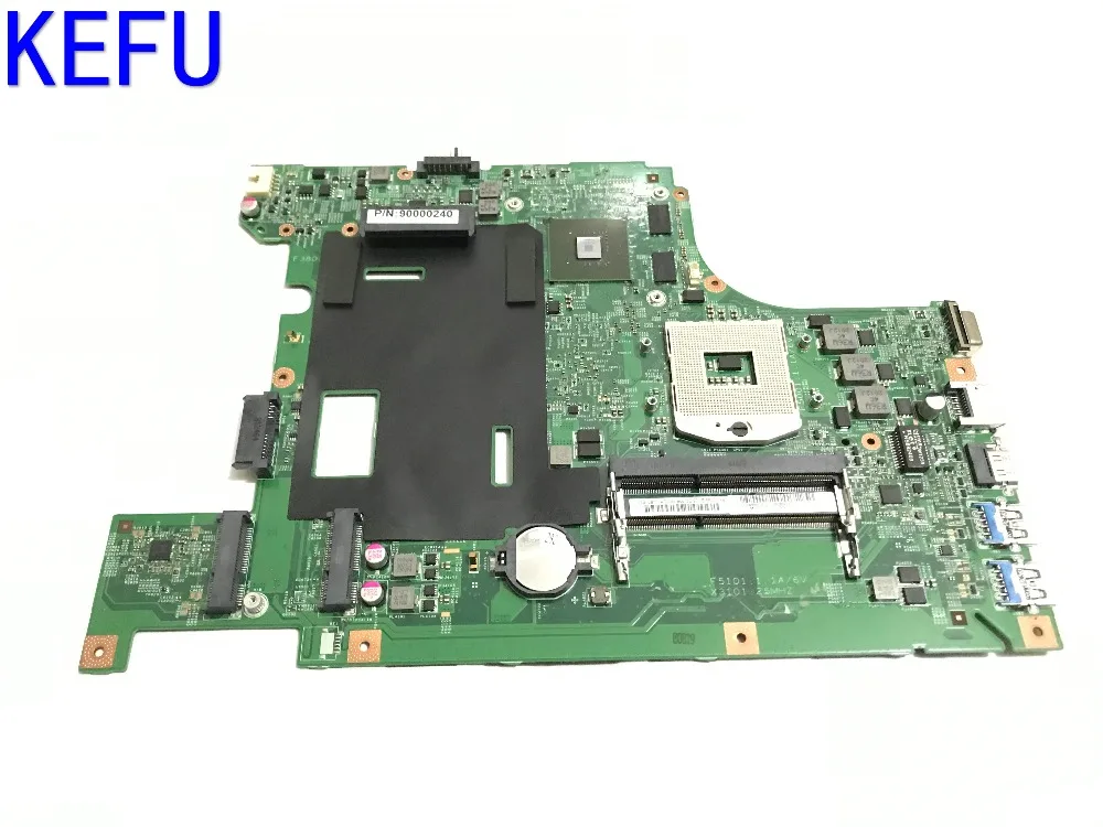 KEFU Новинка! LA58 MB 11273-1 48.4TE01.011 материнская плата для ноутбука LENOVO B590, gt610m, 1 Гб,(тест ОК