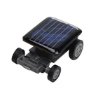 WOTT Высокое качество маленький мини автомобиль Солнечная энергия игрушка автомобиль гонщик образовательный гаджет детские игрушки черный