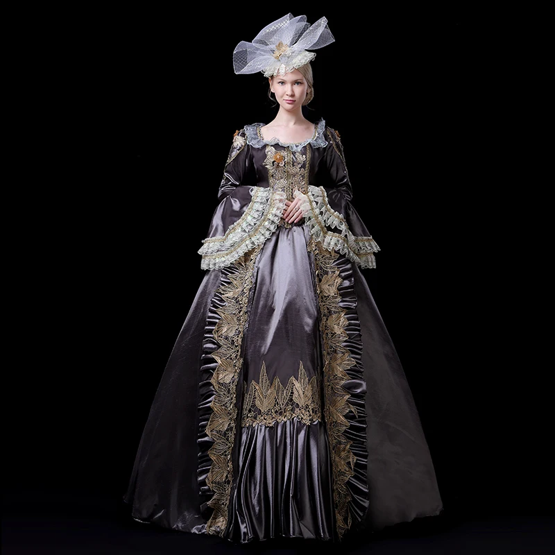 Вечернее платье в стиле рококо 18 го века на заказ бальные платья средневековый