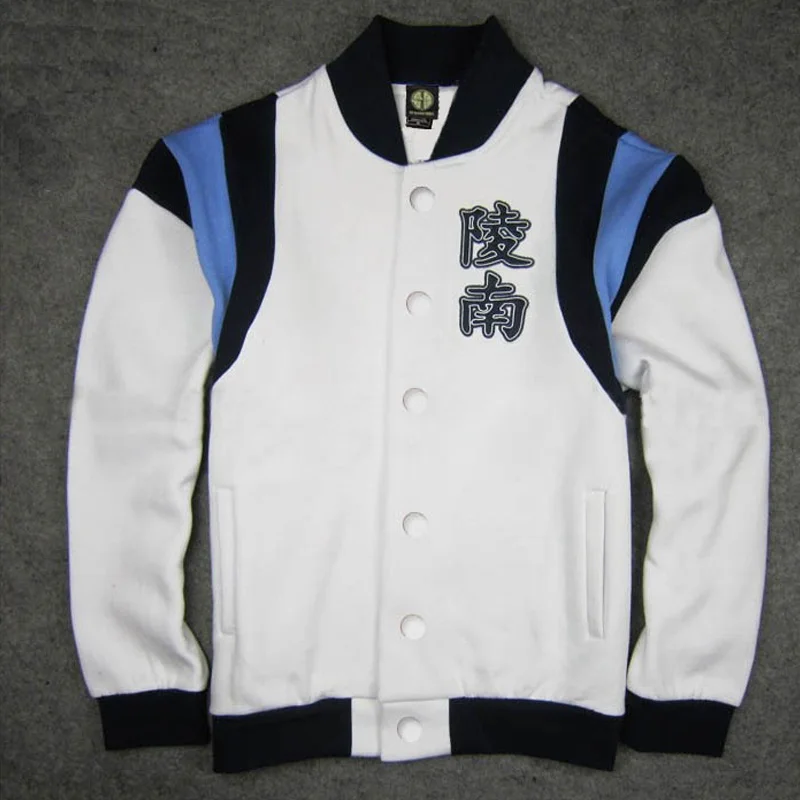 Аниме Slam Dunk Косплей Костюм Ryonan школьная Униформа команды вышивка куртка/пальто +