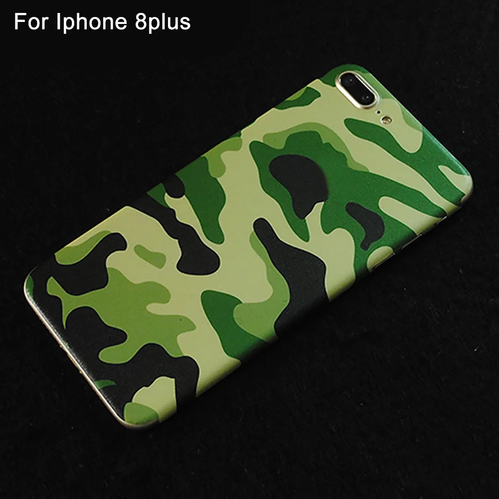 Green For Iphone 8plus For IPhone 8 Protective Skin Cover PVC Portable Back Adhesive Accessories Full Body Anti-scratch Phone Sticker Shock-absorbing - Цвет: Green For Iphone 8plus