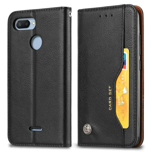 Чехол для Xiaomi Redmi6, чехол для Xiaomi Redmi 6A, чехол s, откидная крышка, кошелек, кожаный Ретро Чехол для Xiaomi Redmi 6 Pro, чехол A6 6 A 6Pro