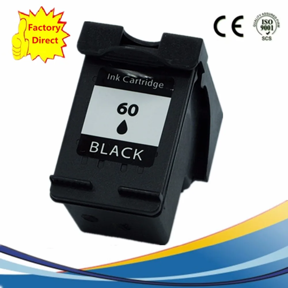 Картриджи с чернилами Северная Америка восстановленные для 60 XL 60XL HP60 HP60XL Deskjet D2530