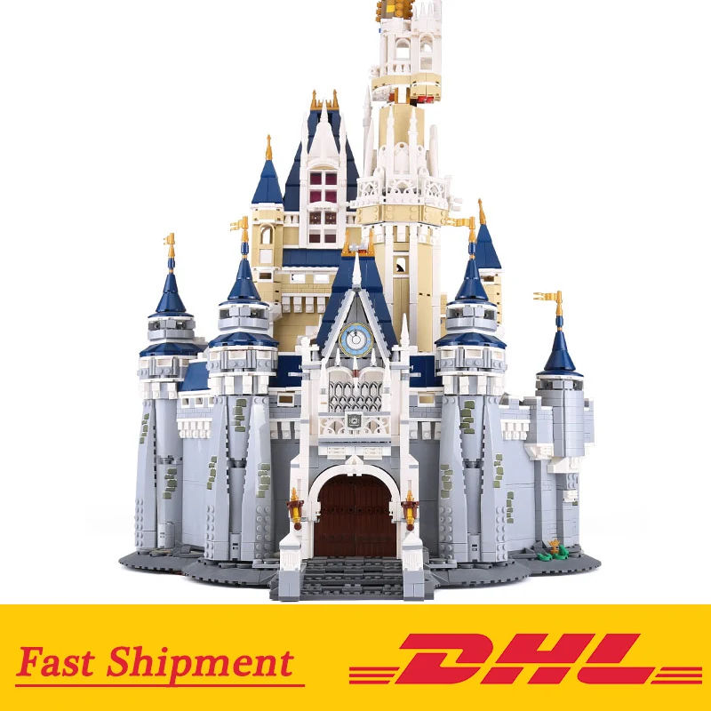 Золушка Принцесса замок город набор 16008 Модель Строительный блок ребенок DIY