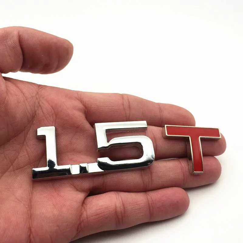 Металлическая 3d наклейка для автомобиля 1 4 5 6 8 2 0 3 T с логотипом эмблема значок