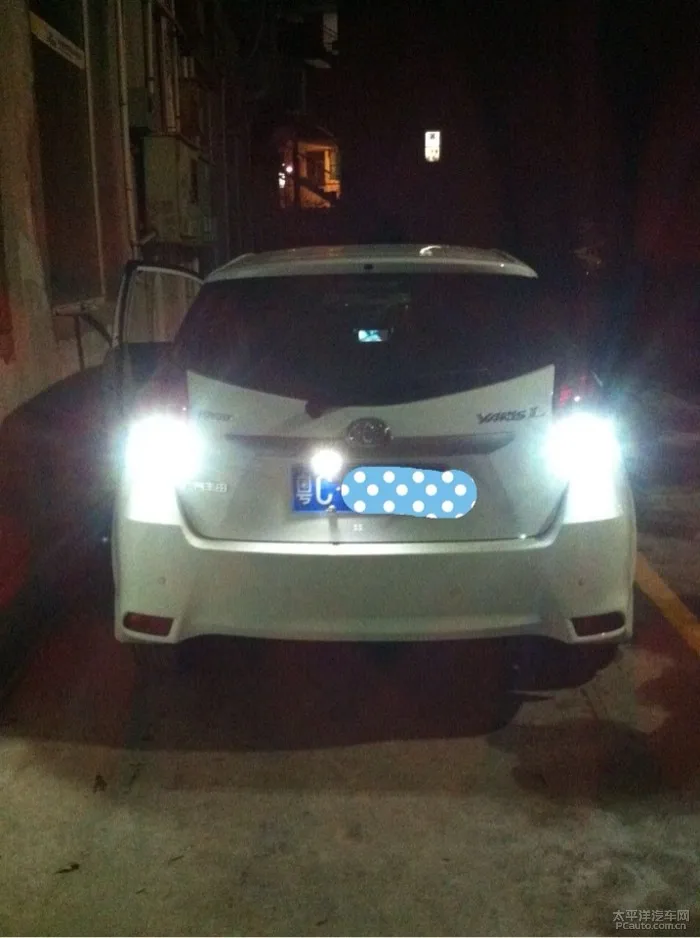 2 шт. 360 градусов освещения светодиодный резервный лампы фары заднего хода нет