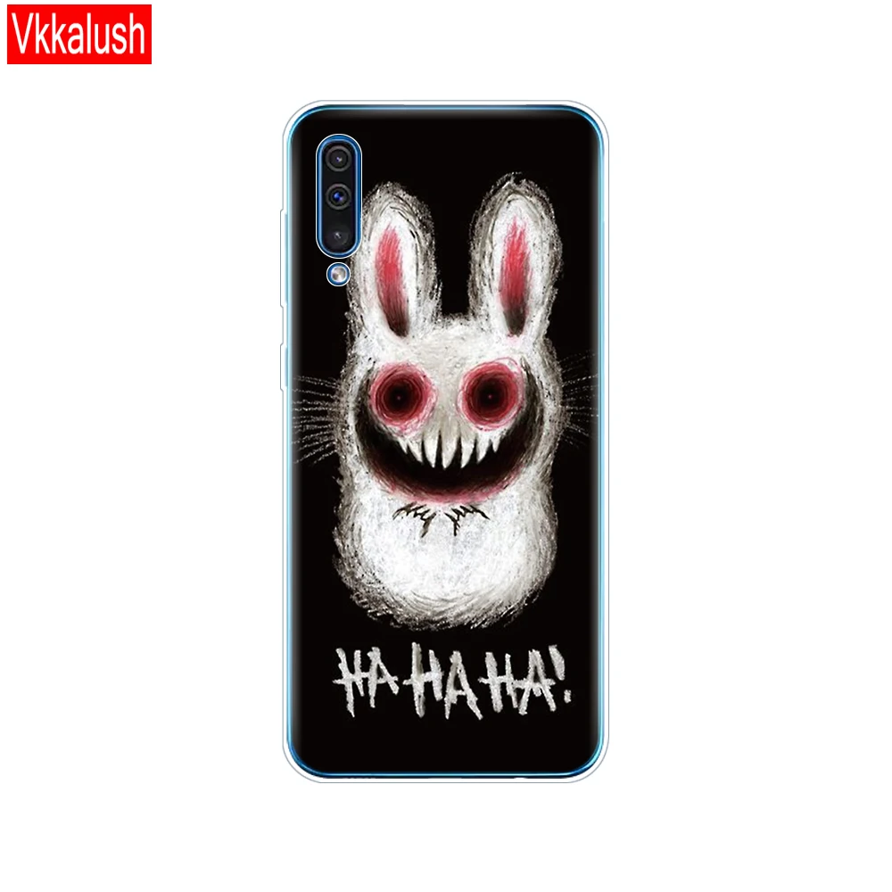 80041 Силиконовый прозрачный чехол для Samsung Galaxy A50, чехол для телефона Samsung a50 A505 A505F SM-A505F, мягкий чехол 6,4 - Цвет: 80041