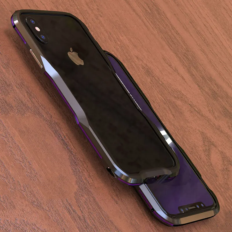 Металлический бампер для iPhone X чехол 10 алюминиевая рамка роскошный корпус противоударный чехол для телефона s для iPhone XS MAX XR жесткий чехол Аксессуары
