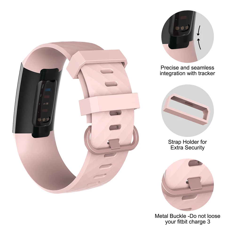 Baaletc сменный ремешок для Fitbit Charge 3, смарт-аксессуары, браслет, ремешок для Fitbit Charge 3, браслет для Fit bit