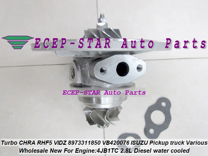 Бесплатная доставка картридж турбо CHRA Core RHF5 VIDZ VA420076 8973311850 4T 505 1118010 802 для пикапа