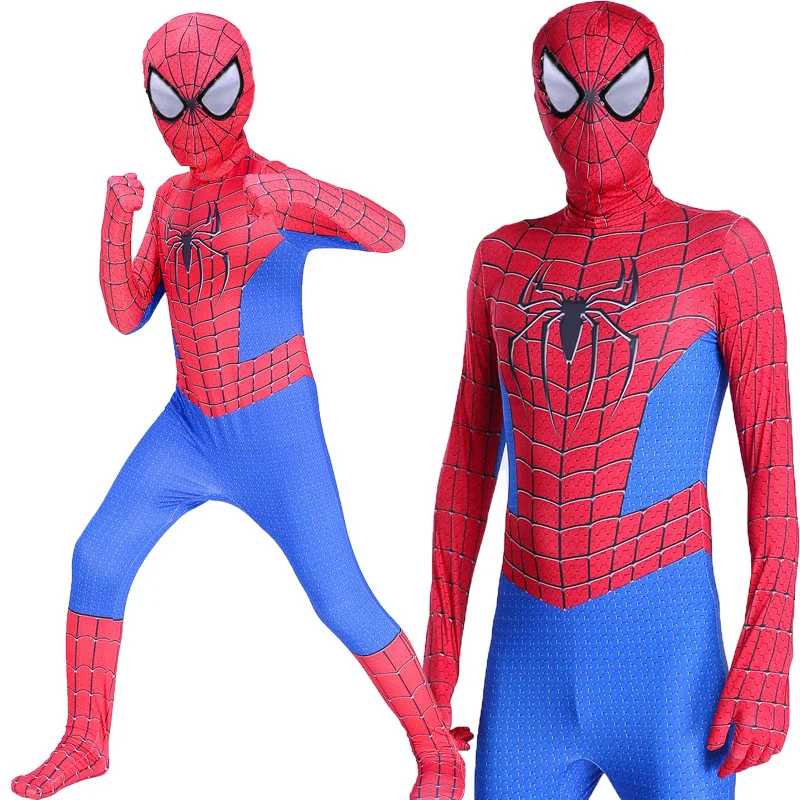 Костюм супергероя колготки Детский комбинезон Zentai из спандекса для косплея на