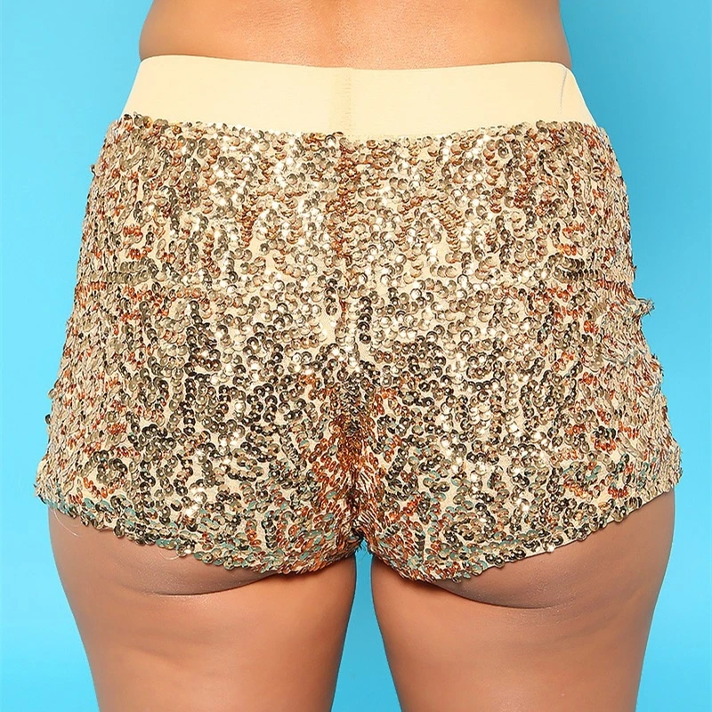 Летние блестящие горячие брюки с блестками сексуальные обтягивающие женские
