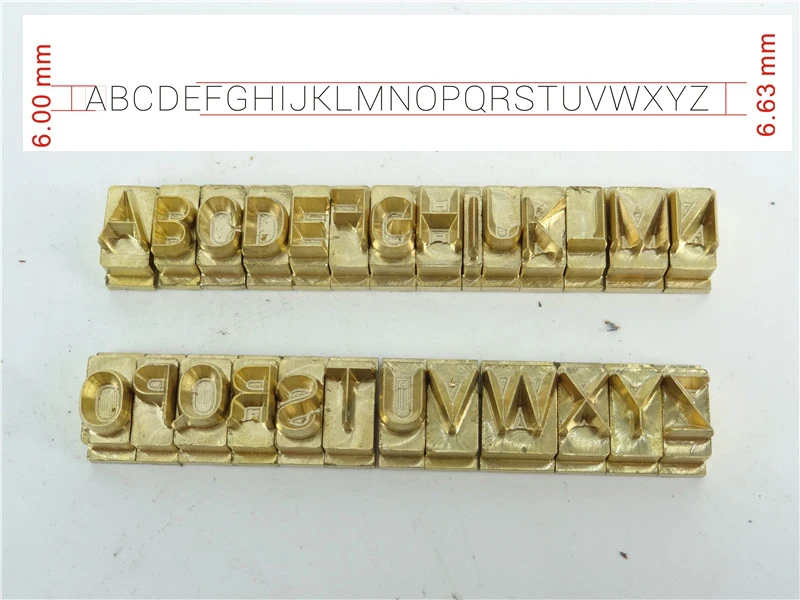 T Тип № 6/7 гибкие буквы, CNC гравировка RCIDOS горячего тиснения фольгой буквы, цифры, алфавит, символ формы