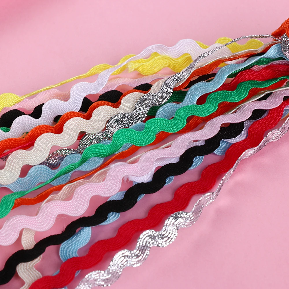 Волнистая кружевная лента 1 рулон 25 м для волос бант свадебной вечеринки сделай