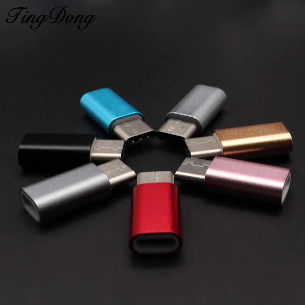 3 шт./партия Переходник USB Type-C (папа)-Micro (мама) | Мобильные телефоны и аксессуары