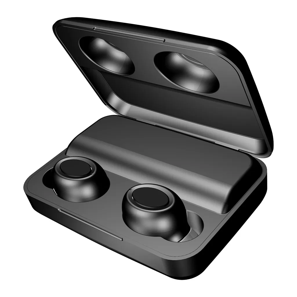 Bluetooth гарнитура TWS с поддержкой 5 0 большой емкости 3000 мА зарядка бинауральные