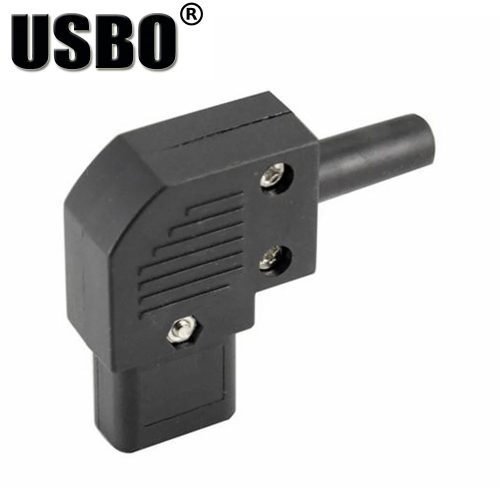 Локоть черный 10 А 250 В IEC320-C13/C14 шасси AC шнур питания адаптер штекер и женщина без батареи сварочная розетка конвертер