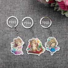3 шт./компл. аниме Love Live! Kotori Пробуждение идонизированный брелок