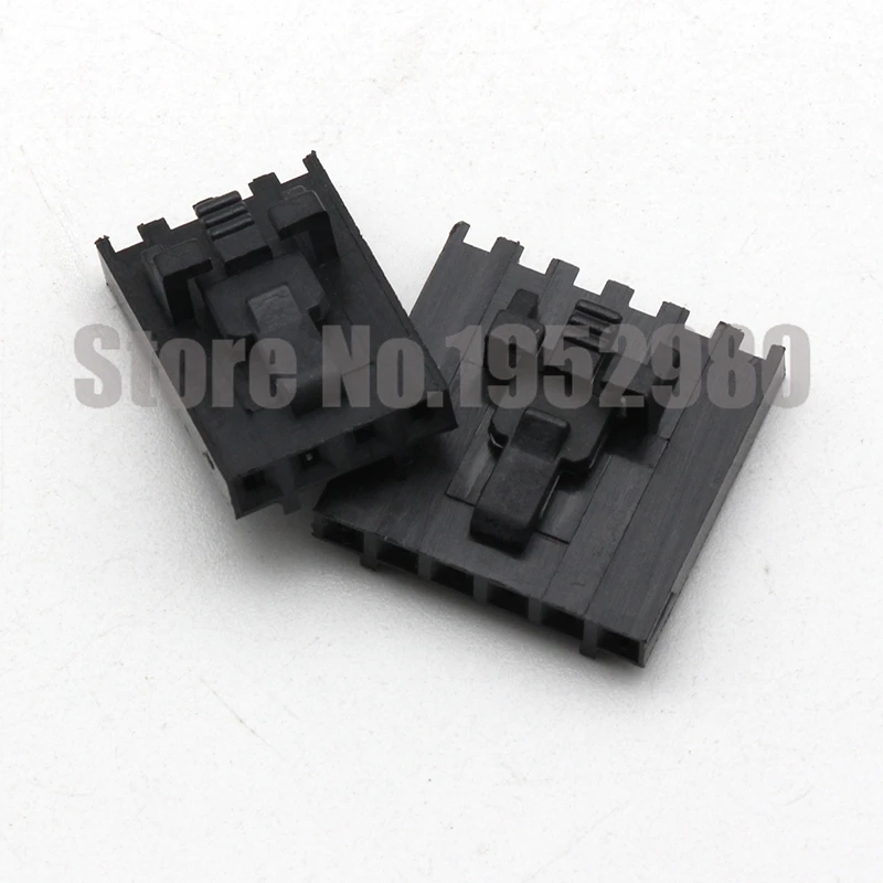 100 шт. MX2.54 Dupont корпус 2/3/4/5/6/8Pin с пряжкой ремня 2 54 мм однорядный|Соединители| |