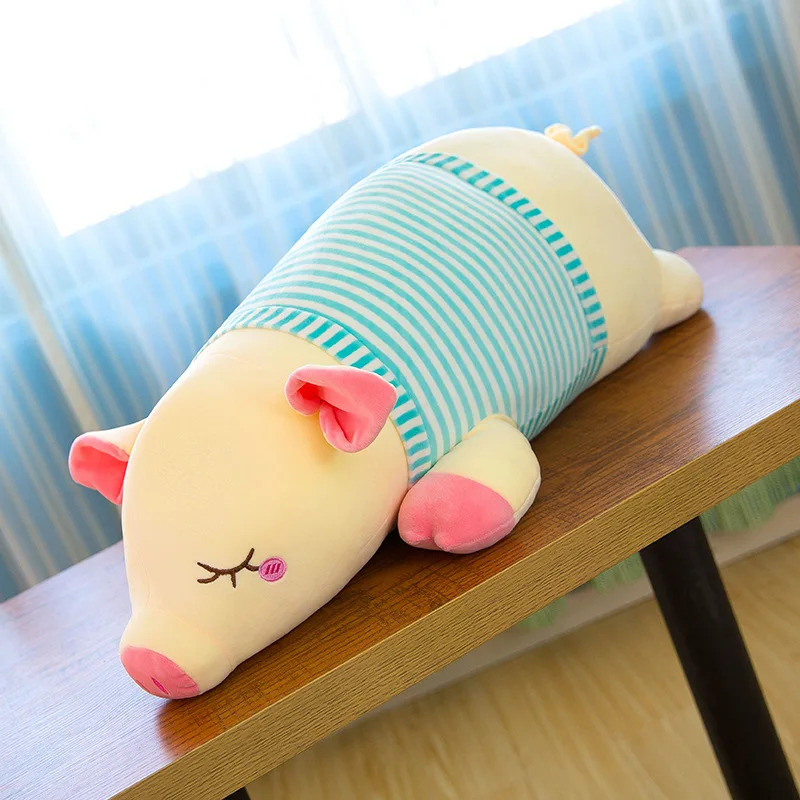 35 105 см Белый Свинья Мягкие плюшевые игрушки большой свинья куклы подарок на день