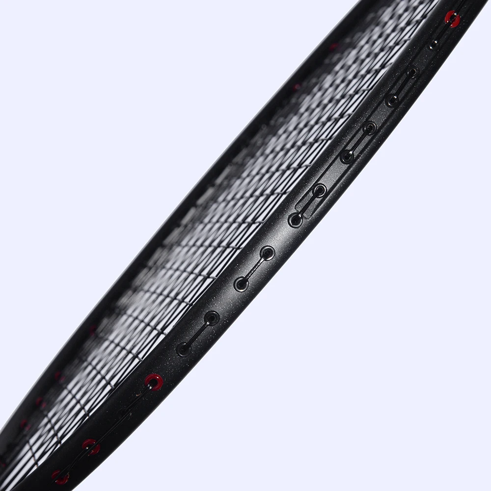 Spuer Light 6U 72g Strung Badminton Racket Professional Carbon Racquet 22-30 LBS free Grips and Wristband |