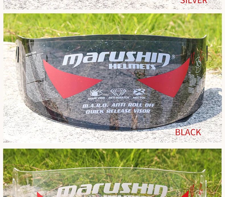 SEMIR rs-2 мотоциклетный шлем противотуманные объектив Marushin полной стороны шлема козырек 222RS 778RS 888RS 999RS