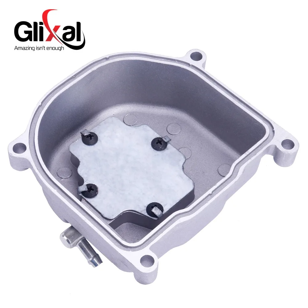 Glixal GY6 49cc 50cc 60cc 80cc 100cc Скутер мопед головки блока цилиндров двигателя клапан крышка Assy 4-тактный 139QMB ATV картинг(None! Следите за EGR