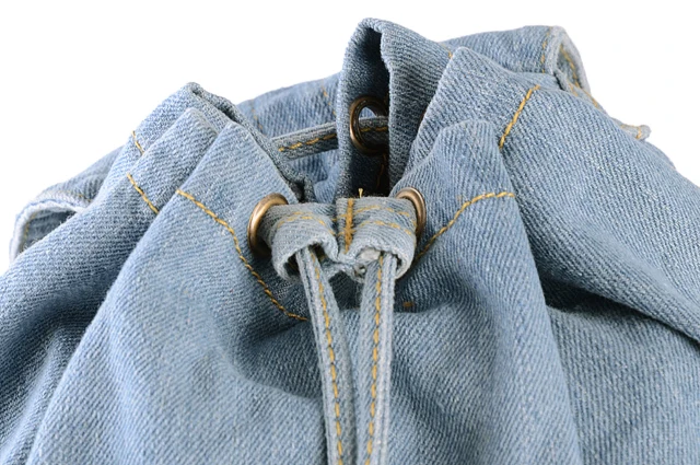 Классические винтажные модные джинсы женские рюкзаки в ретро стиле школьные