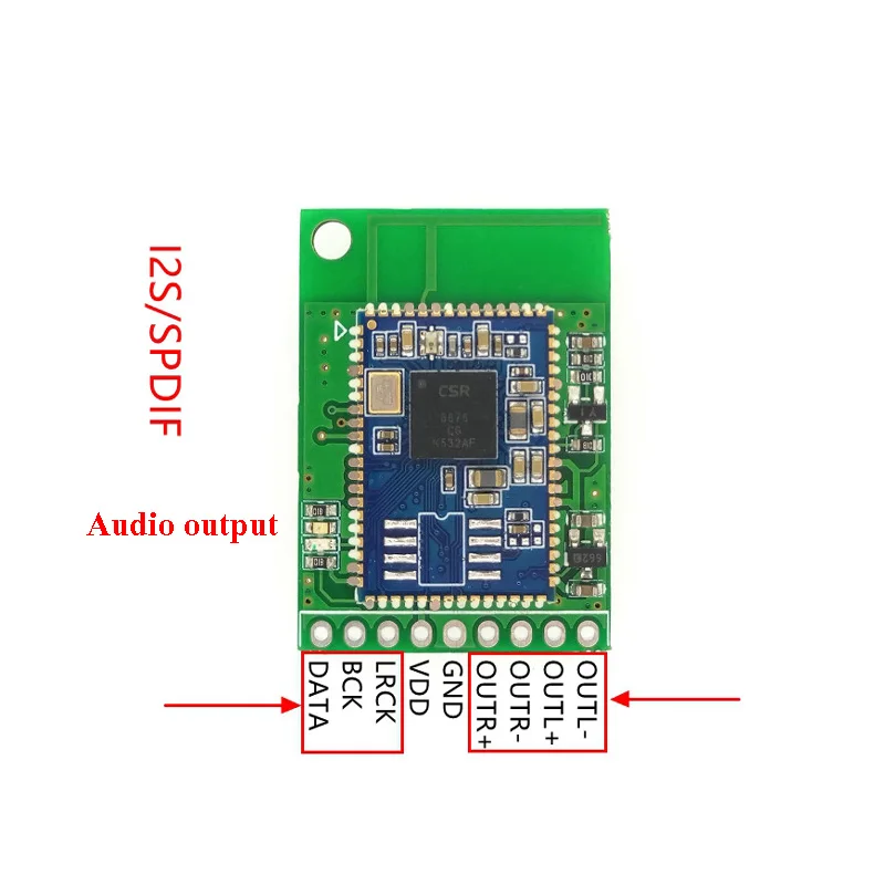 2019 CSR8675 Bluetooth 5 0 Модульная плата адаптера аналоговый ies SPDIF цифровой аудио выход