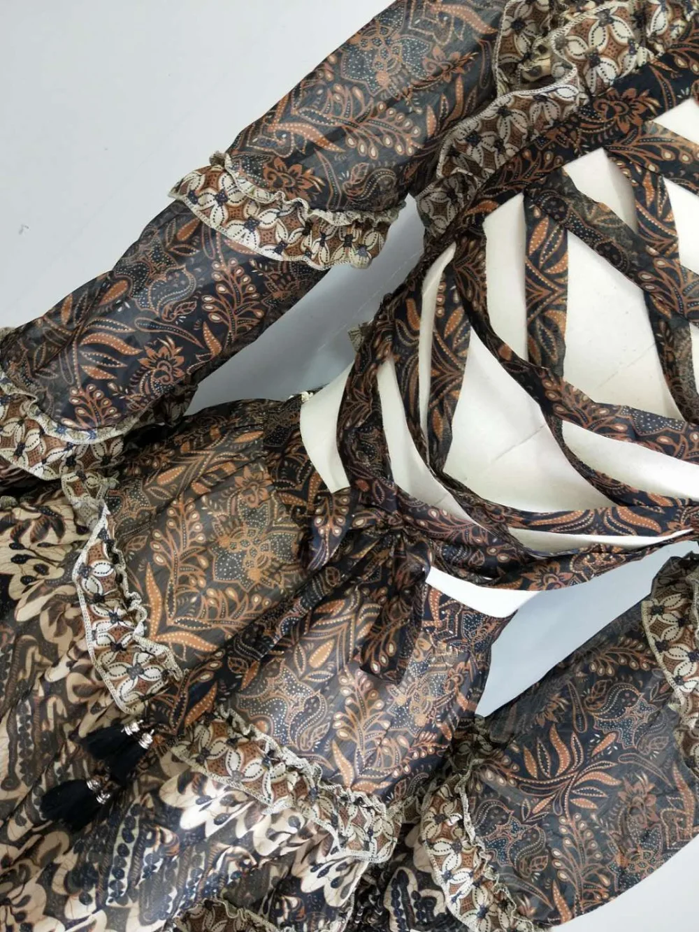 Женское мини платье с оборками открытое пляжное в стиле ретро 2019|Женские платья| |