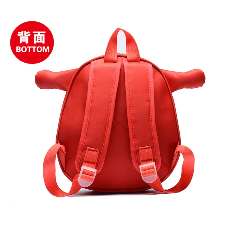 Детский рюкзак с рисунком для мальчиков и девочек Сумка супер крыльями сумка