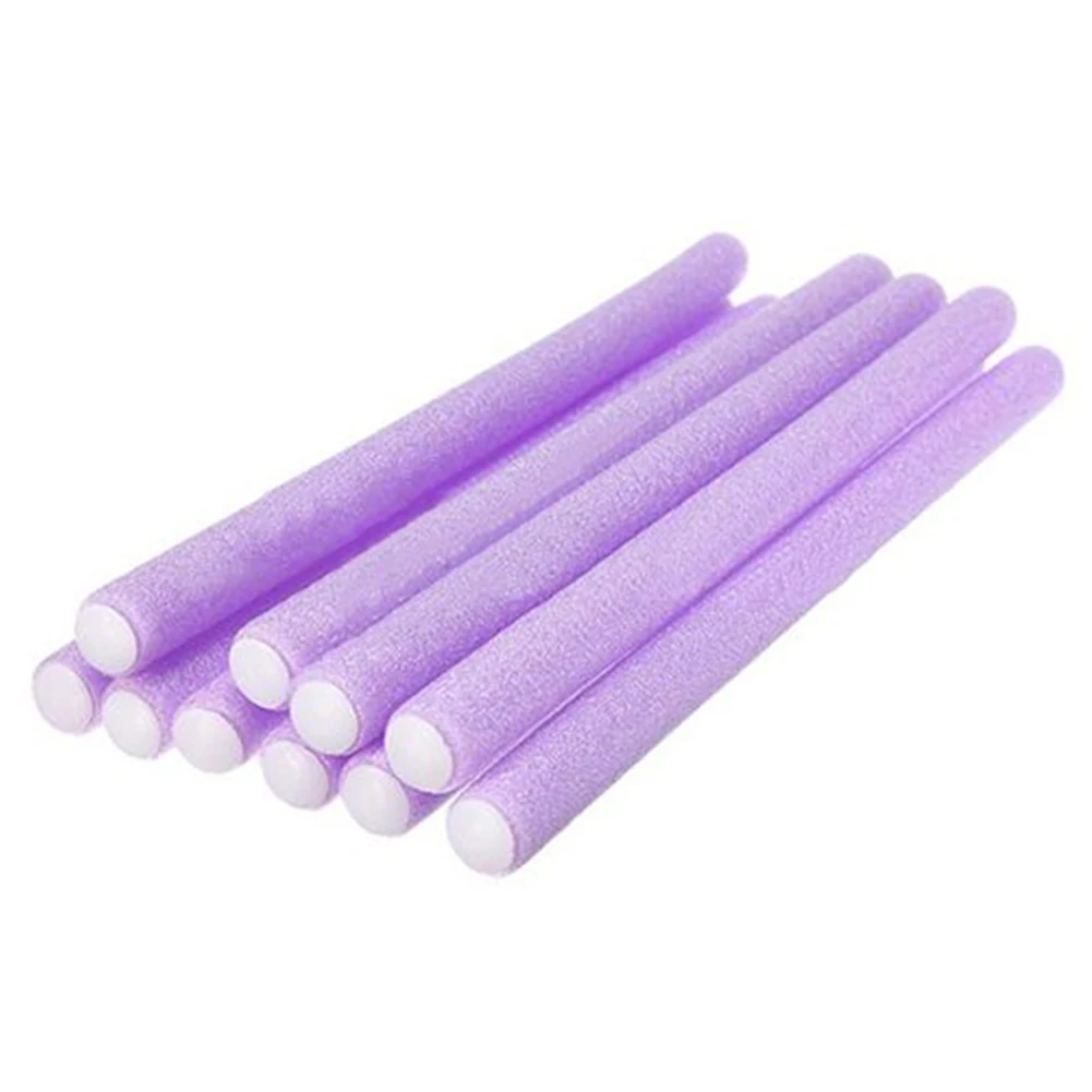 10 шт Портативный волос Foam Roller мягкие волосы стержни для завивки укладки